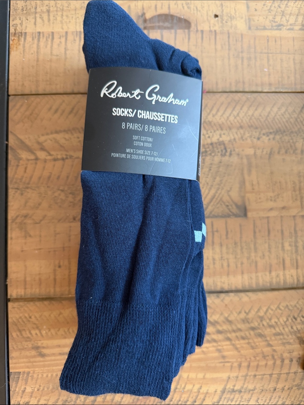 ROBERT GRAHAM DRESS SOCKS 8PK MENS